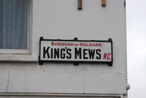 King's Mews WC1