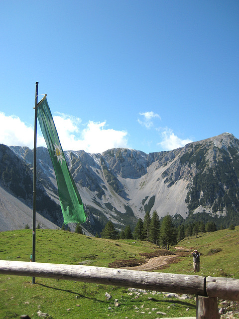 Der Weinasch von der Klagenfurter Hütte aus gesehen