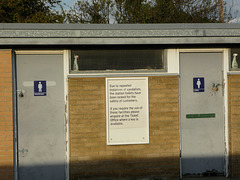 Closed toilets
