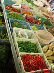 market - chillies
