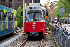 Viennese tram in Utrecht