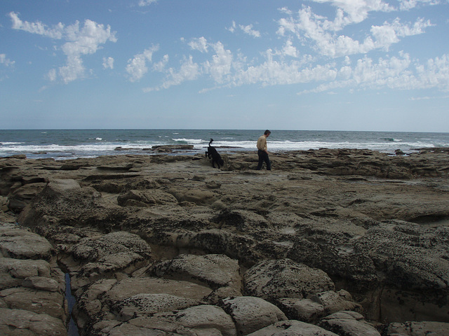 Ad & Fonzie at Cape Patterson