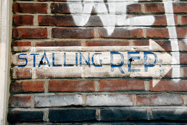 Old sign of a bicycle repair shop