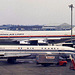 Boeing 747-146 JA-8116 (JAL) + Boeing 727 F-BOJE (Air France)