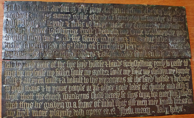 last will and testament, st.mary's church, finchley, london