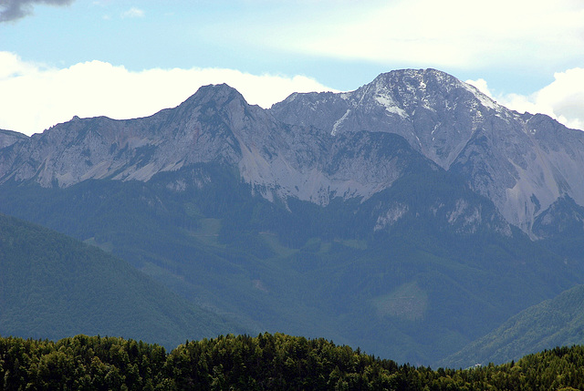 Die Norseiten des Kosiak (Geißberg) und des Hochstuhl