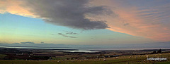 Findhorn Bay Panorama under evening skies