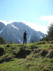 Blick auf den Hochstuhl