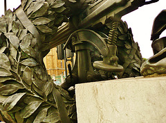 machine gun corps memorial, hyde park corner, london