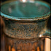 Bruce Finch: Rusty Mug with Turquoise Interior