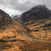 Glencoe in March mists and low cloud
