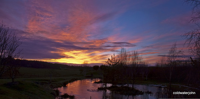 Evening falls...