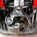 A visit to the National Railway Museum in York: knuckle coupling of the 607