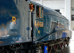 A visit to the National Railway Museum in York: The Mallard