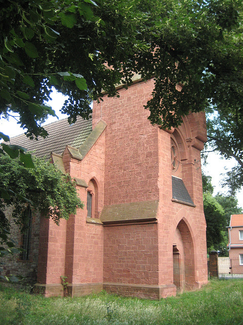 Die Kirche von Gnölbzig