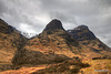 Glencoe in March mists and low cloud