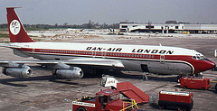 Boeing 707-321 G-AYSL (Dan-Air)