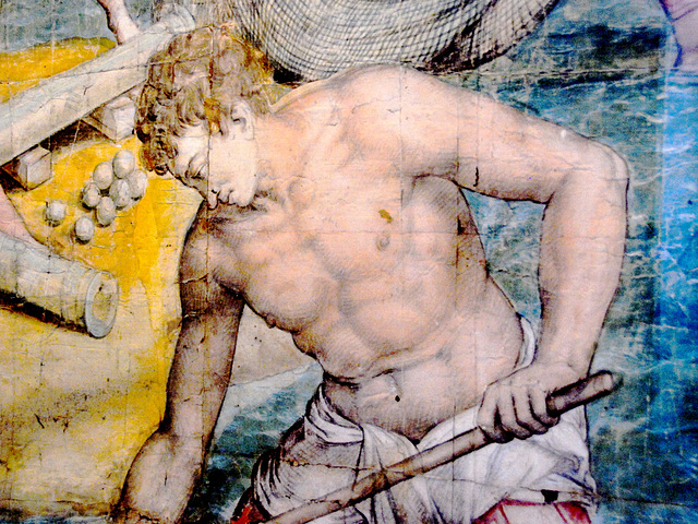 Kunsthistorisches Museum – Details of a tapestry