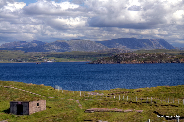 Site of the gun batteries guarding the convoys leaving Loch 4095687213 o
