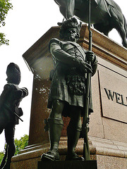 wellington monument, hyde park corner, london
