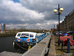 The quay at Speirs Wharf