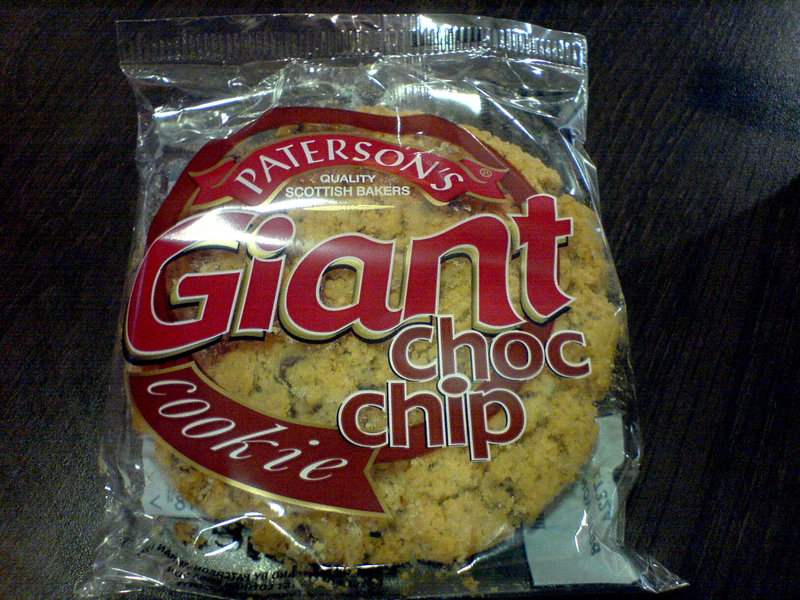 Paterson's Giant Choc Chip Cookie