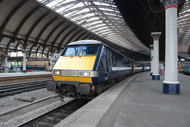 The train that took me to York