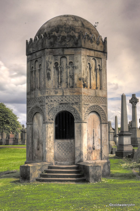 Tomb of the William Rae Wilson, LLD, author of Travels 3674958052 o
