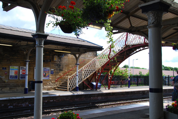 Hexham Station footbridge