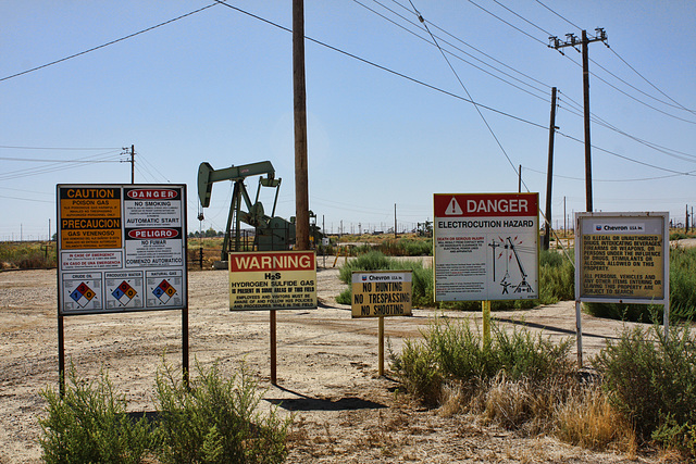 The Lost Hills Oil Fields