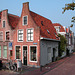 Corner of Kalvermarkt (Calf's Market) and Zuidsingel (South Canal) in Leiden