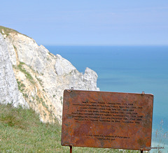 Mysterious Signage at Beachy Head