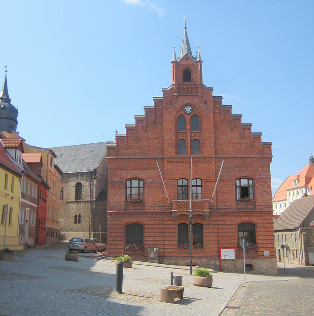 Das Rathaus von Alsleben