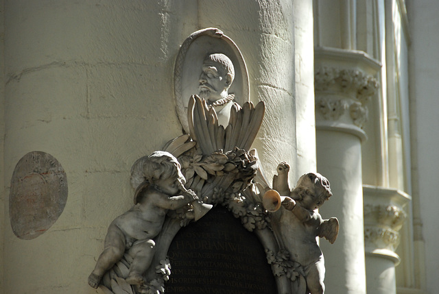 Opening of the academic year of Leiden University: detail of the Highland Church