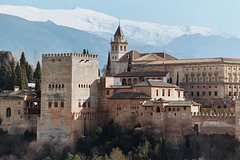 Granada- Alhambra from St. Nicholas Mirador