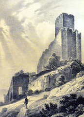 Château d'Ortenbourg par J. Rothmüller (1839)