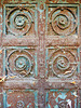 brompton cemetery, london,detail of the mausoleum of dr. benjamin golding, founder of charing cross hospital , died 1863