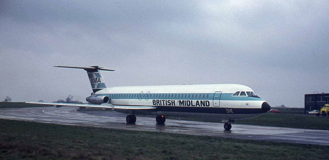 BAC One-Eleven 523 G-AXLL (BMA)