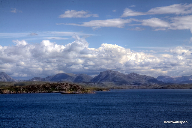 Looking across Loch Ewe to the mountains on its north 4095692783 o