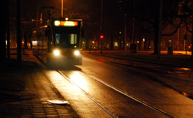 Tram in Amsterdam