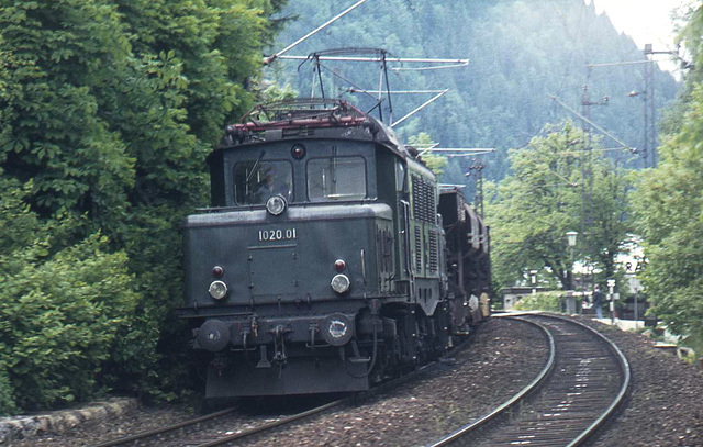 Freight Train Passing Zell am See