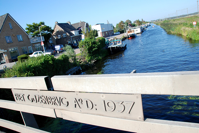 Celebration of the centenary of Haarlem Railway Station: Piet Gijzenbrug