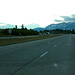 On the way from Calgary to Banff