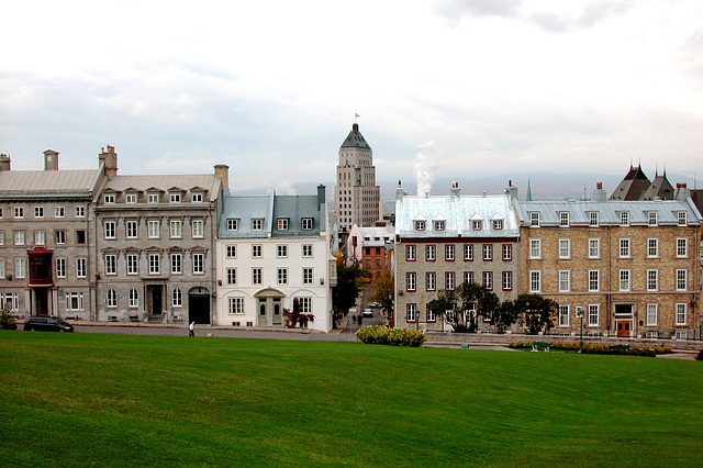 View of Quebec City from the Citadel