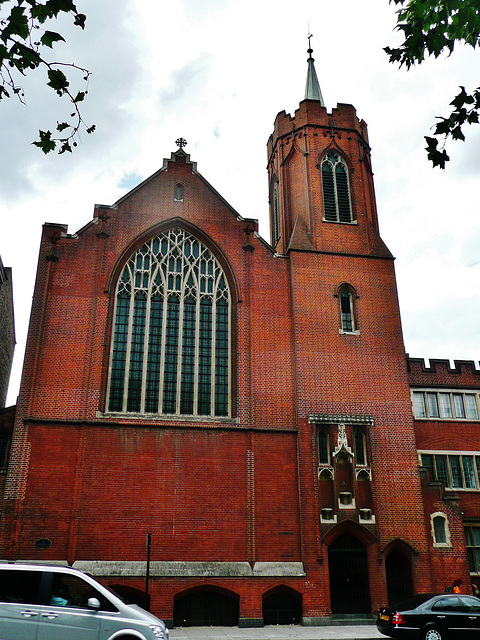 church of the guardian angels, mile end, london