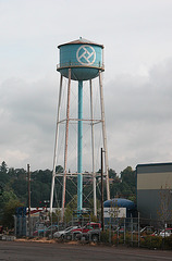Water tower in Portland, Oregon