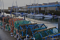 Lobster Pots at Lossiemouth Harbour 4325592952 o