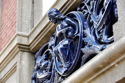 Ornament of a door in Utrecht