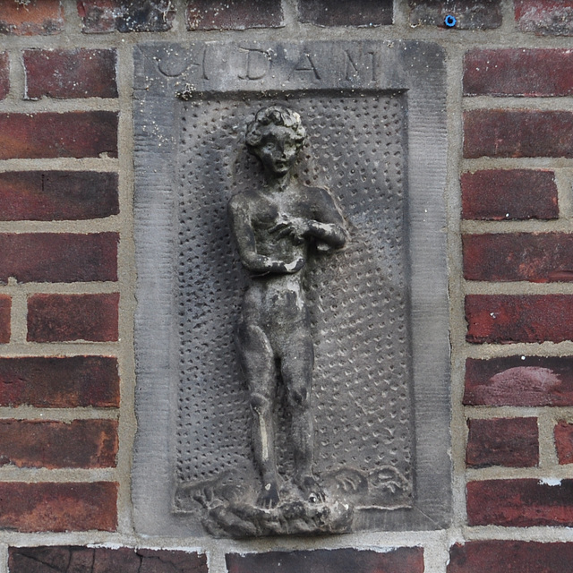 Adam & Eve gable stones from 1614