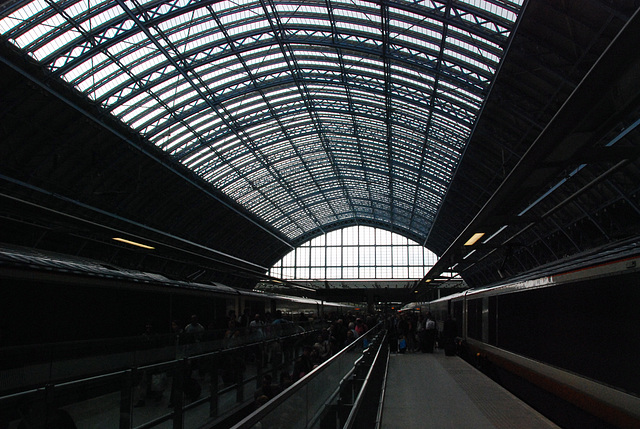 Arrival in London St. Pancras